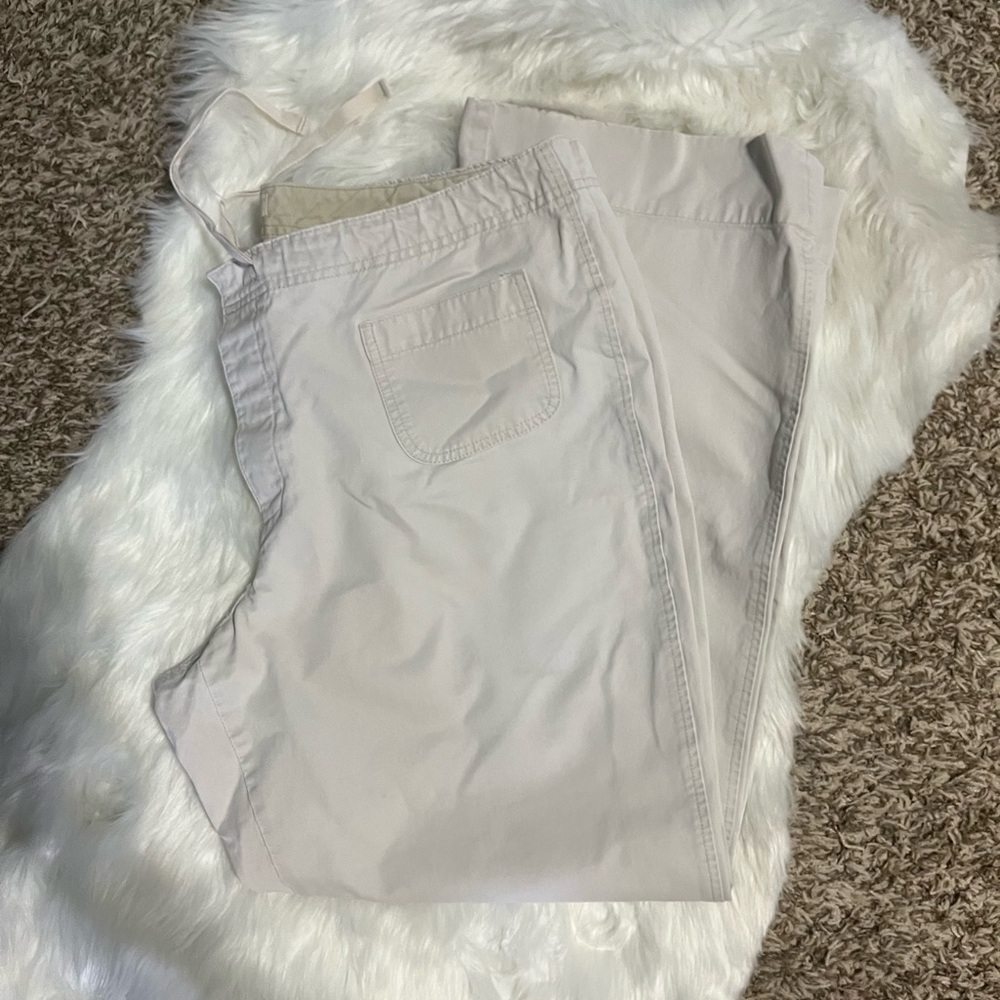 Old Navy cute button down drawstring chinos.